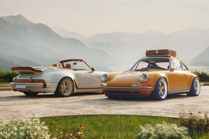 Louis Vuitton與Singer合作一起修復經典Porsche 911