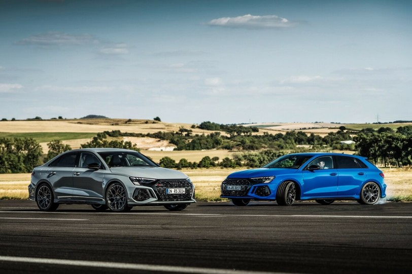 限量300台Audi RS 3 performance edition：全球首款時速可達300公里的高性能小鋼砲