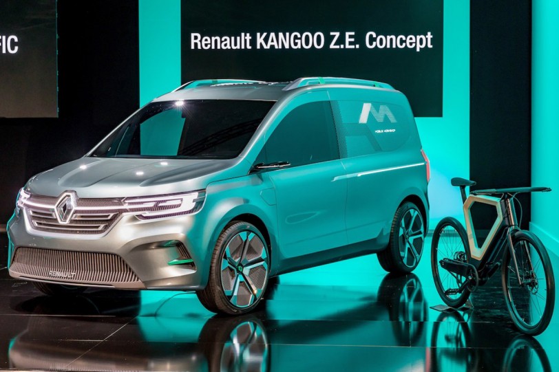 新世代純電輕型商用車雛形，Renault Kangoo Z.E. Concept 法國亮相