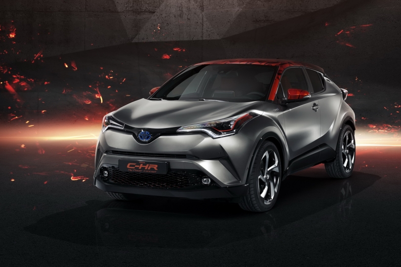 2017法蘭克福車展：動力成迷！Toyota C-HR Hy-Power Concept先以外觀取勝