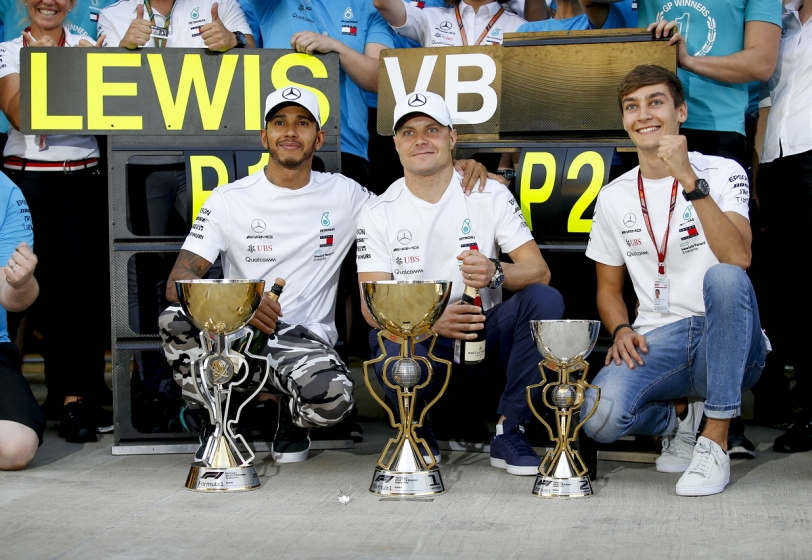 銀箭車隊F1俄羅斯站完全制霸!Lewis Hamilton與Valtteri Bottas勇奪冠亞