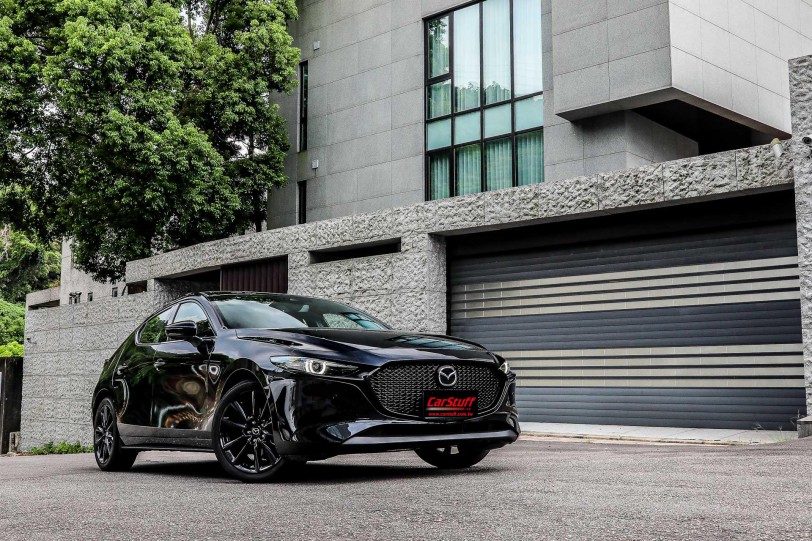 躍黑與酒韻紅的刺激,2021 Mazda3 Hatchback 旗艦進化型