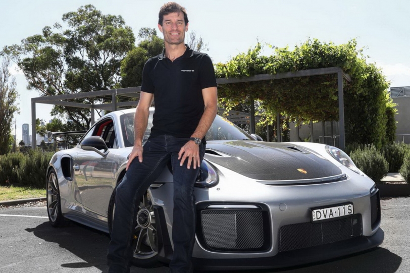 沒有參賽也能宣傳！Mark Webber駕著Porsche 911 GT2 RS現身F1澳洲站