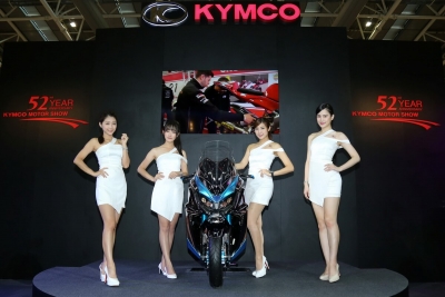 全場唯一 概念掛帥 KYMCO AK550引爆首屆重機馳騁盛會