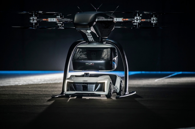 Audi、Airbus以及Italdesign開始共同測試Flying Taxi Concept飛行計程車