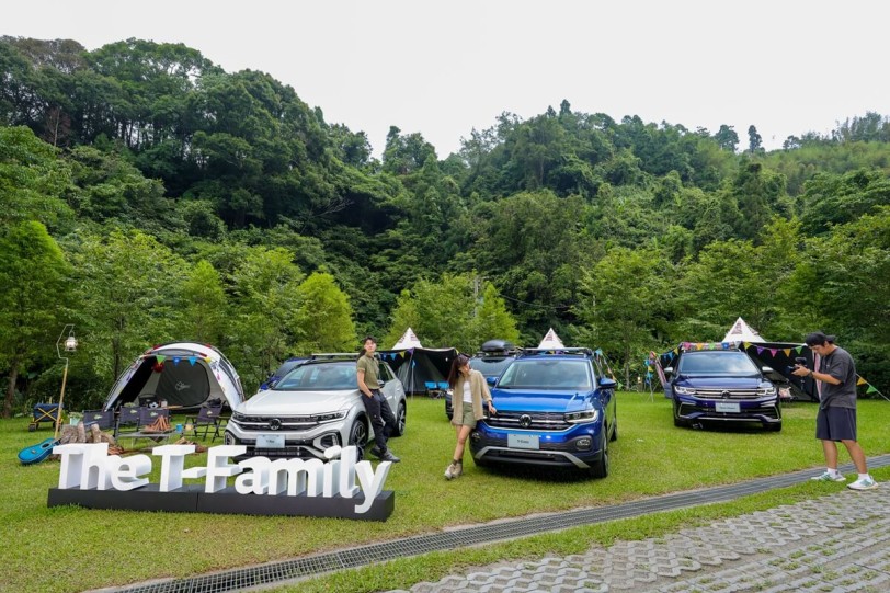 與Volkswagen T-Family同享奢華露營的「天輪」樂趣