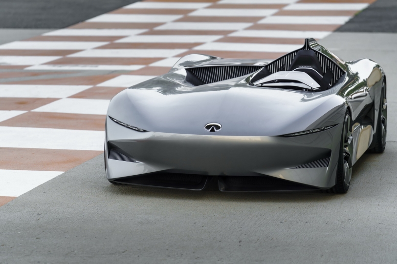 未來性能電動車發想！Infiniti Prototype 10 Concept現身圓石灘車展