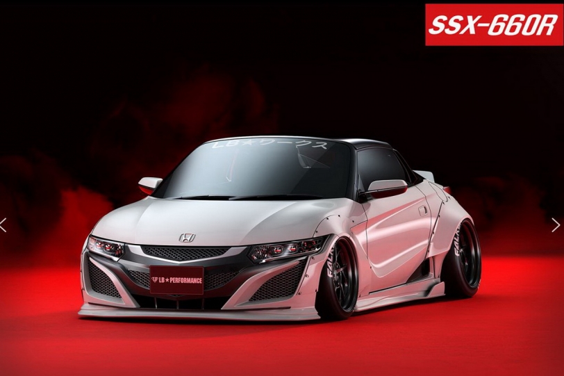 小跑車狂扮裝！LB Works推出Honda S660改裝套件