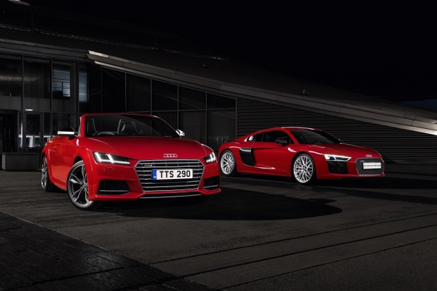 Audi新世代雷射矩陣頭燈 將列為新R8/R8 V10的選用配備