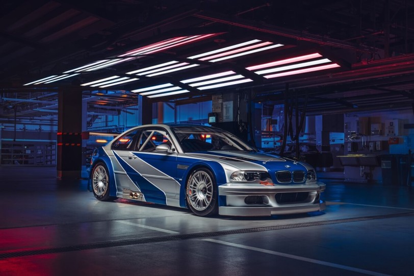 虛擬成真！BMW M打造Need for Speed中M3 GTR真實賽車，來慶祝該賽車遊戲推出30週年