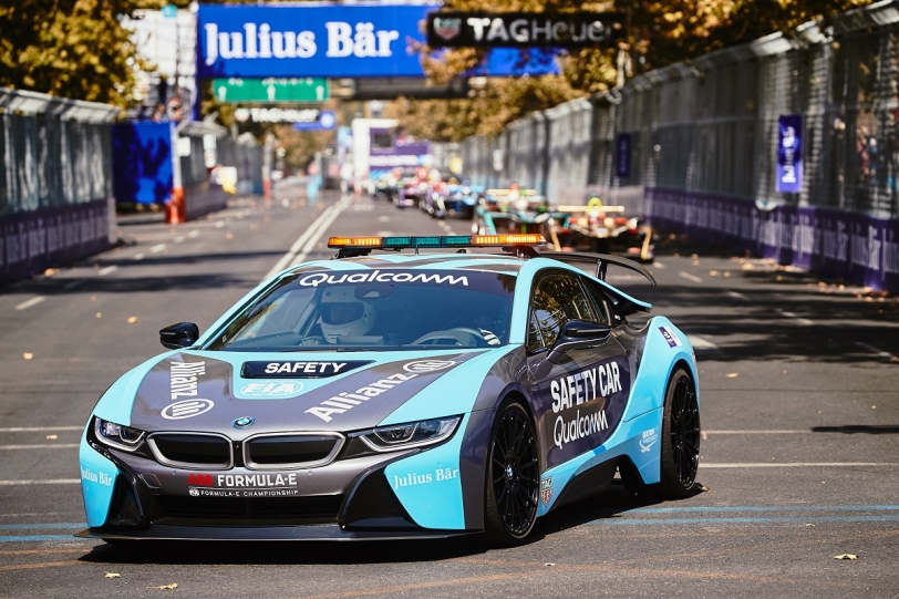 全新BMW i8成為Formula E最新安全前導車(內有影片)