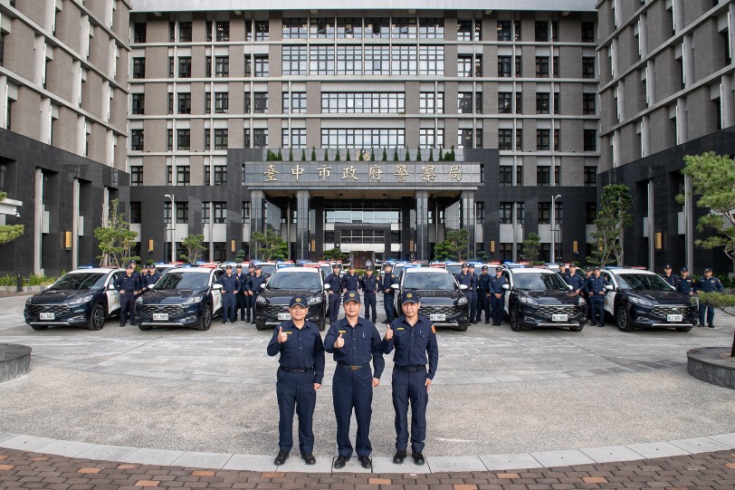 護國神車 Ford Kuga投入臺中市政府警察局服役，守護員警執勤安全 加持快速打擊犯罪能量！