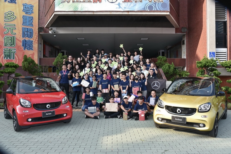 M-Benz星夢想「Give a Smile」結合台灣勞倫斯體育公益計畫，帶領青少年用運動改變世界！