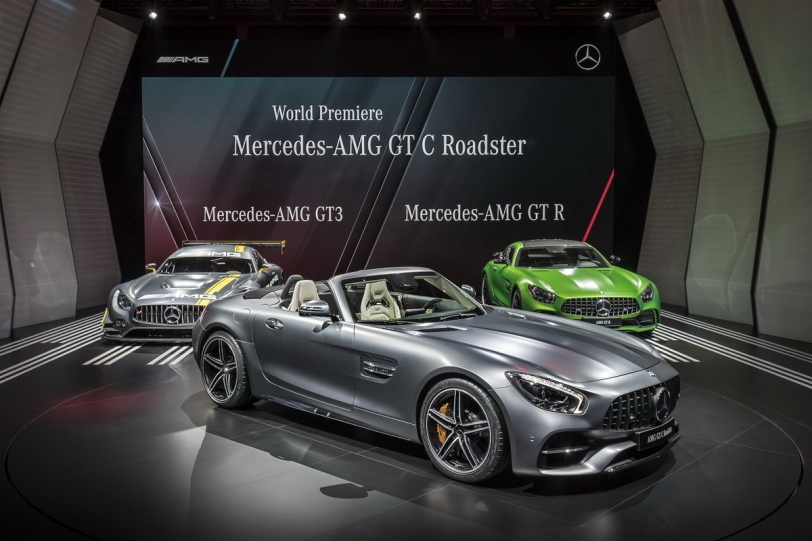 2016巴黎車展：Mercedes-Benz AMG GT / GT C Roadster無預警空降