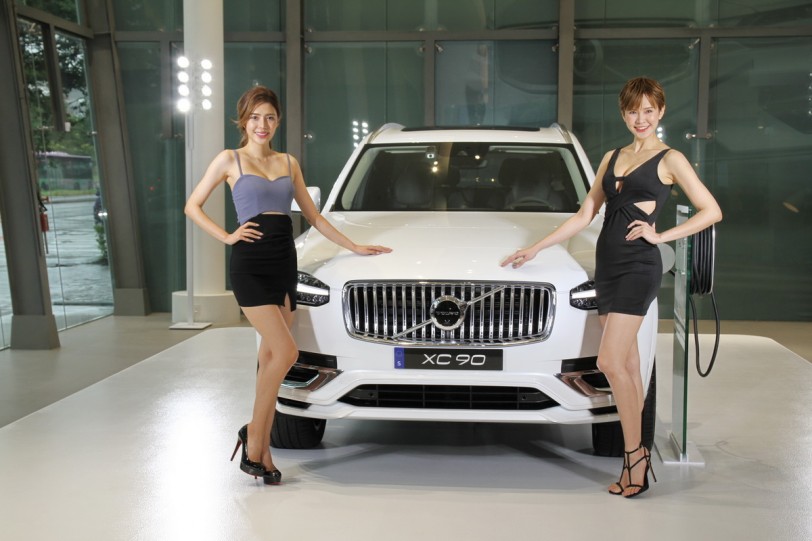 吳采臻、鄒寧恩先亮相，Volvo小改款XC90引領PHEV全車系來電2020台北車展