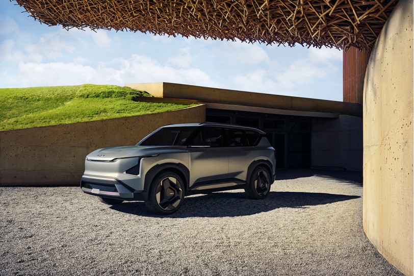 瞄準中國年輕家庭的中型純電 SUV，KIA Concept EV5 中國率先亮相、量產版 11 月推出！