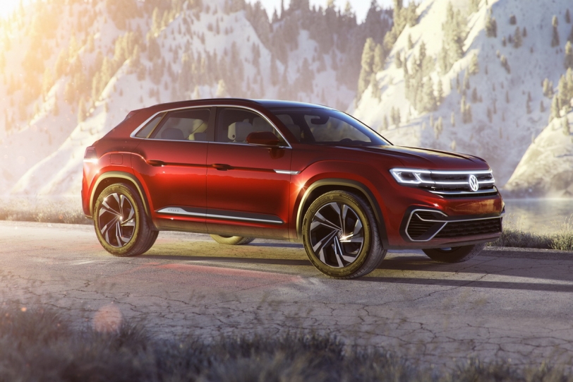 2018紐約車展：五人座PHEV休旅！Volkswagen Atlas Cross Sport Concept明年量產