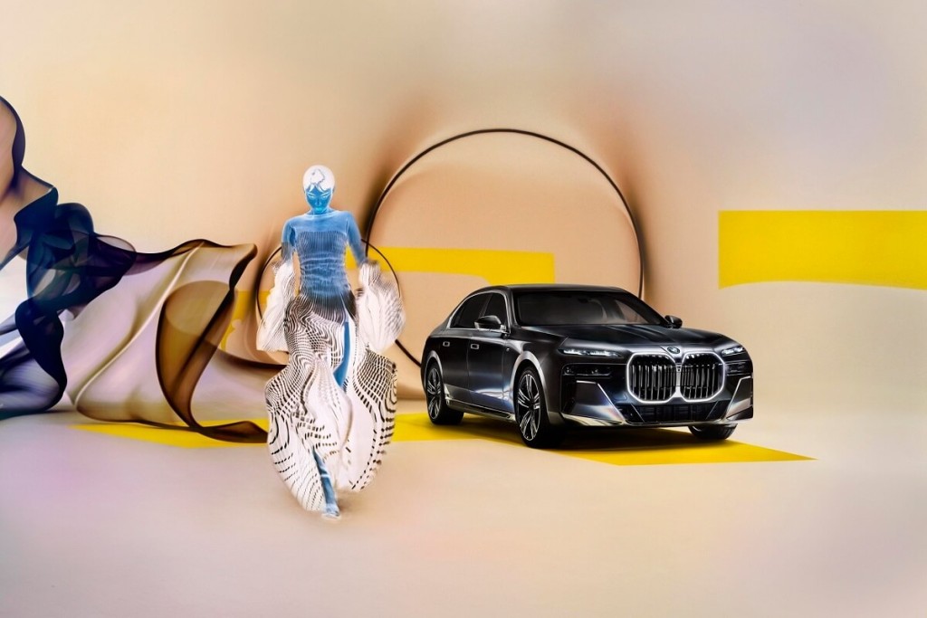 精彩絕倫！明星攝影師Nick Knight為BMW i7創作了富有表現力的未來主義攝影系列