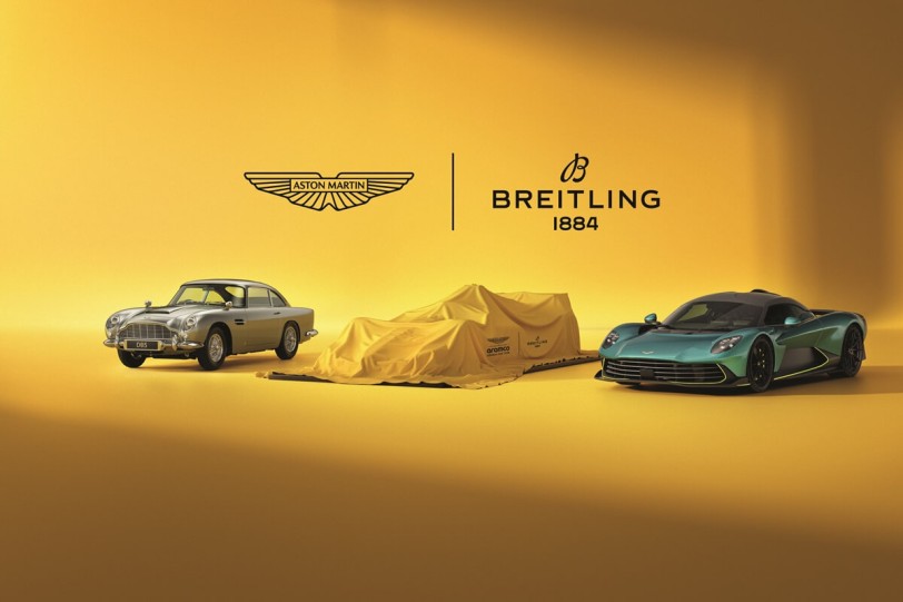 Aston Martin與Breitling一起點燃共同的傳奇