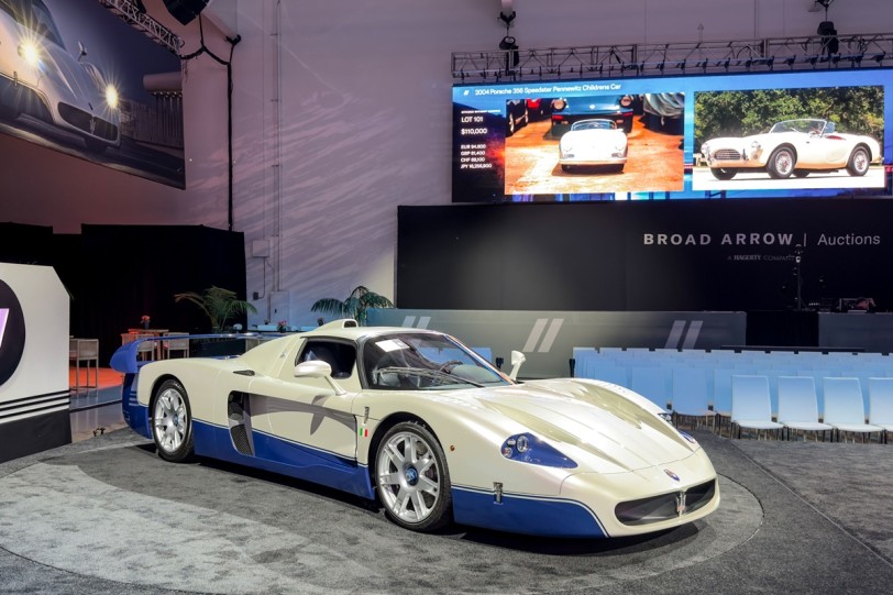 Maserati MC12 Stradale在拍賣會上創下史上最高價紀錄