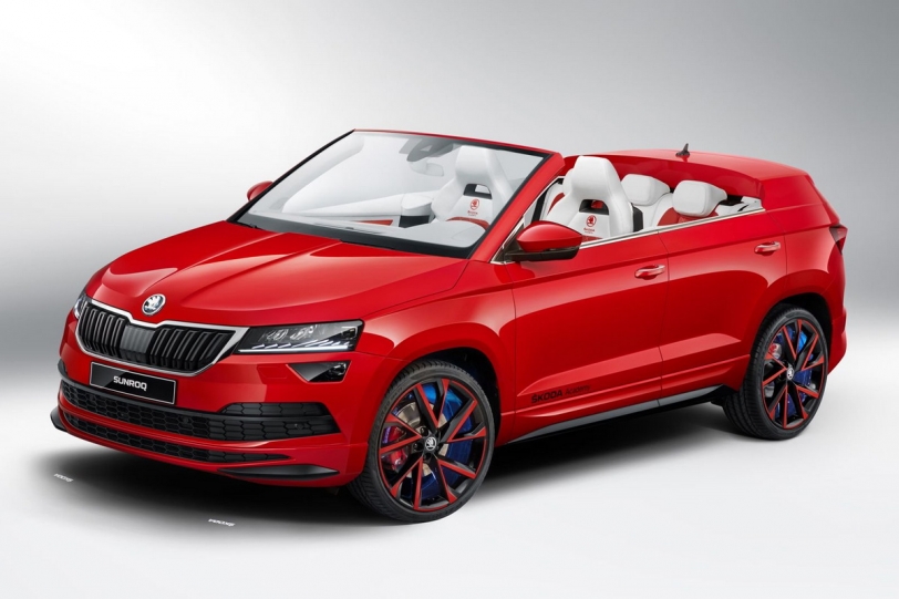 Skoda Karoq變敞篷有賣點嗎？學生概念作品「Sunroq」讓你享受夏天的風