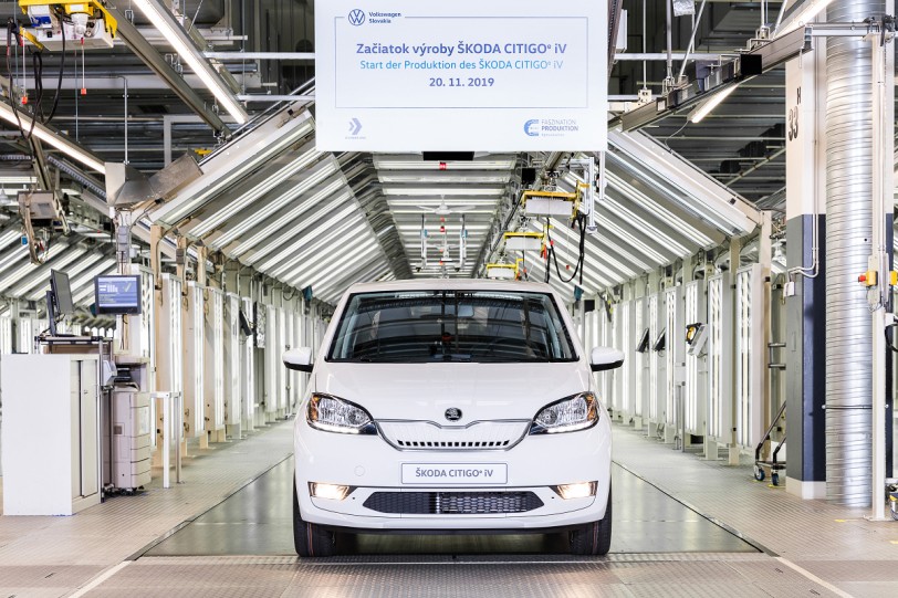 百年品牌綠能轉型!Skoda首款全電動車CITIGOᵉ iV開始生產