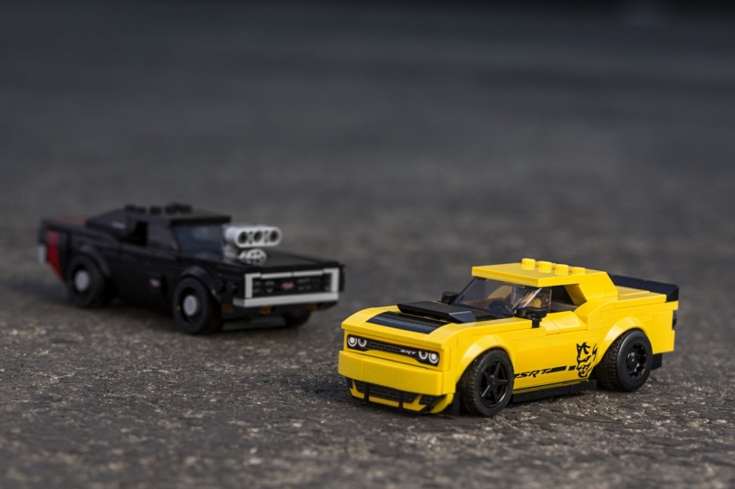 超級勸敗！LEGO推出Dodge Charger R/T與Challenger SRT Demon微型車