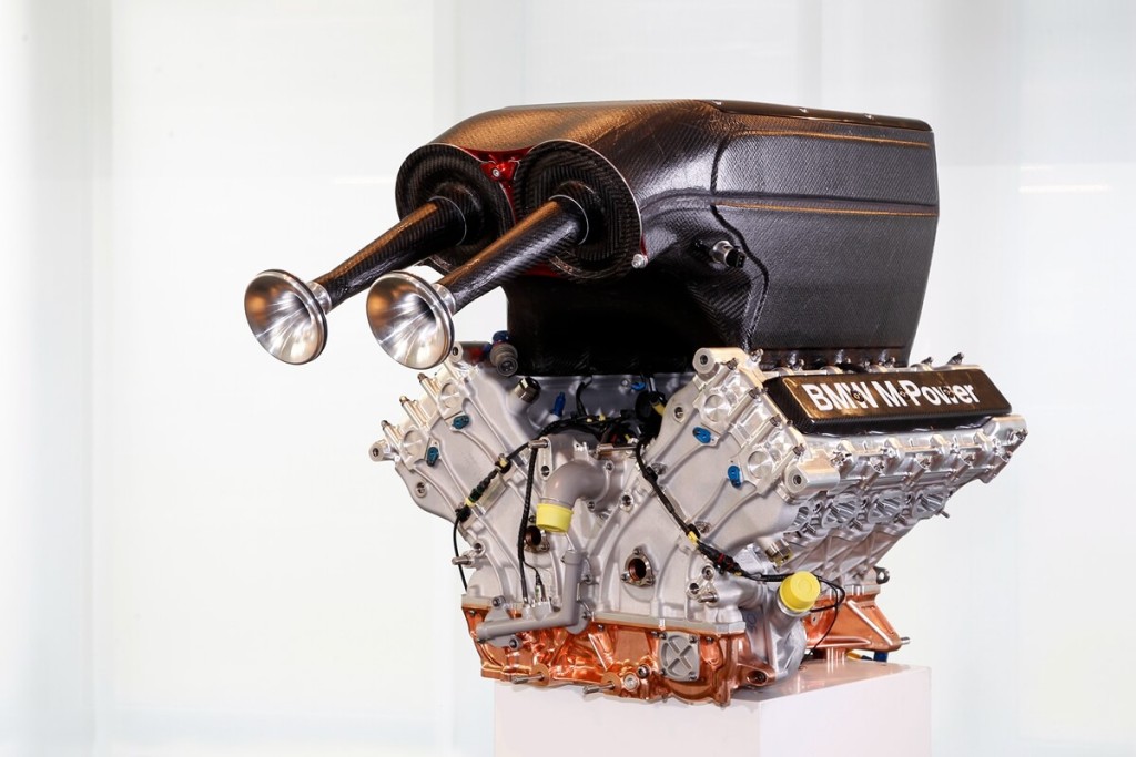 BMW M Hybrid V8 LMDh賽車的核心：P66/3八缸混合動力渦輪增壓引擎來自NA 4.0 V8的改造