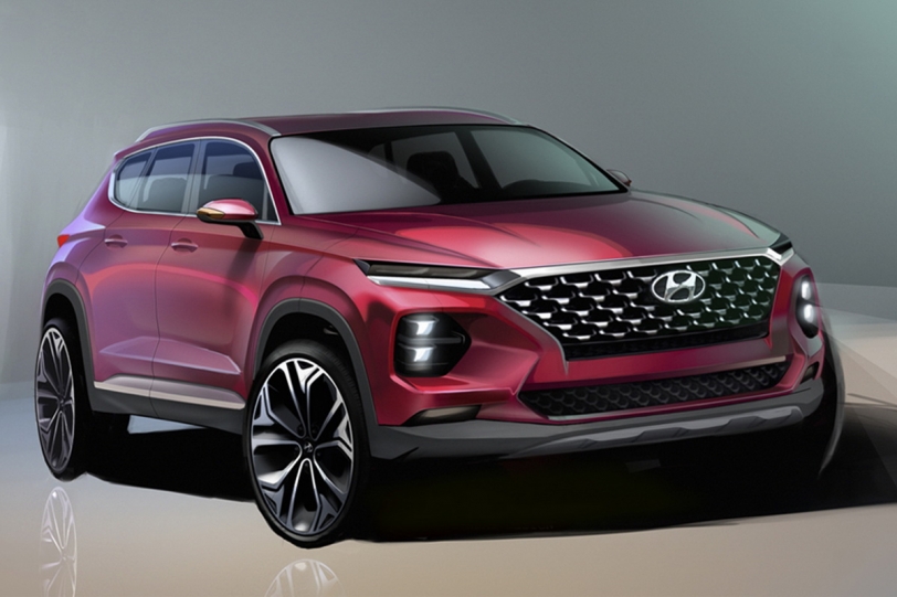 Hyundai釋出第四代Santa Fe設計圖，預計2月韓國首演！