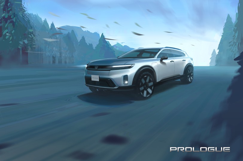 Honda 與 GM 合作結晶，Prologue 大型純電 SUV 設計草圖釋出、2024 年問世