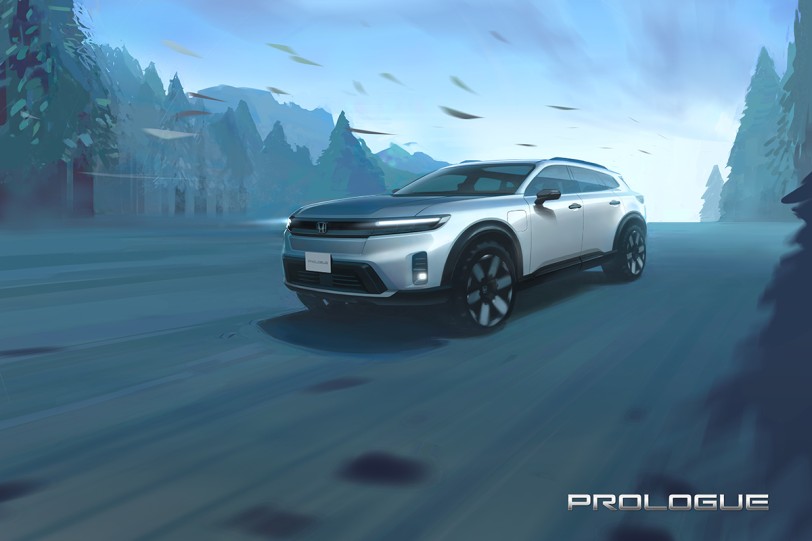 Honda 與 GM 合作結晶，Prologue 大型純電 SUV 設計草圖釋出、2024 年問世