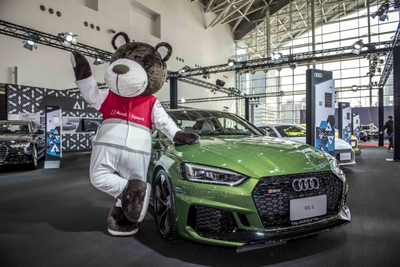 2018高雄世界新車大展，Audi Sport展現賽道精神與Audi AI科技實力