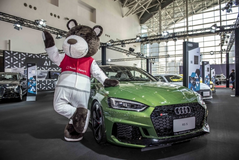 2018高雄世界新車大展,Audi Sport展現賽道精神與Audi AI科技實力