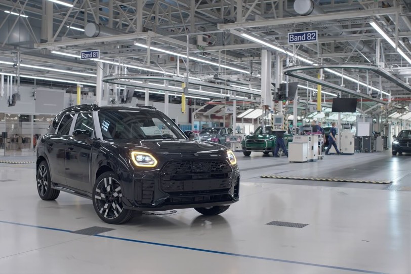 現在新增MINI Countryman也能在BMW集團工廠內實現新車自動駕駛