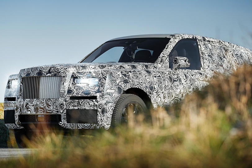 頂級中的頂級，Rolls-Royce Cullinan SUV搶先曝光