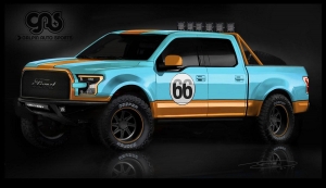 美式暴力貨卡前進SEMA，Ford F-150最大馬力650！