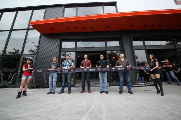 台灣第三家哈雷授權旗艦店,全新哈雷台中旗艦展示中心盛大開