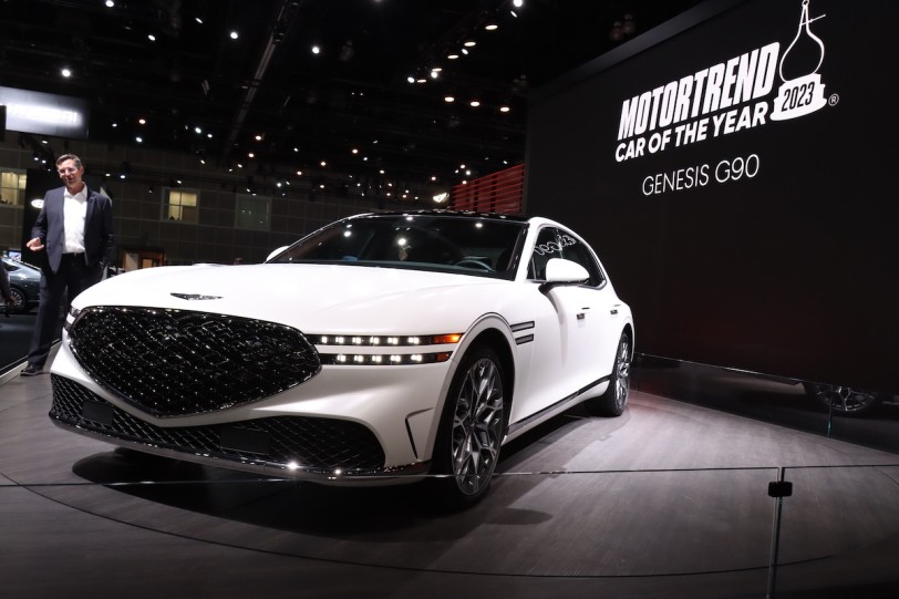 2022 洛杉磯車展現場直擊：第二代 Genesis G90 北美首發、榮登 2023 Motor Trend 年度風雲車大賞