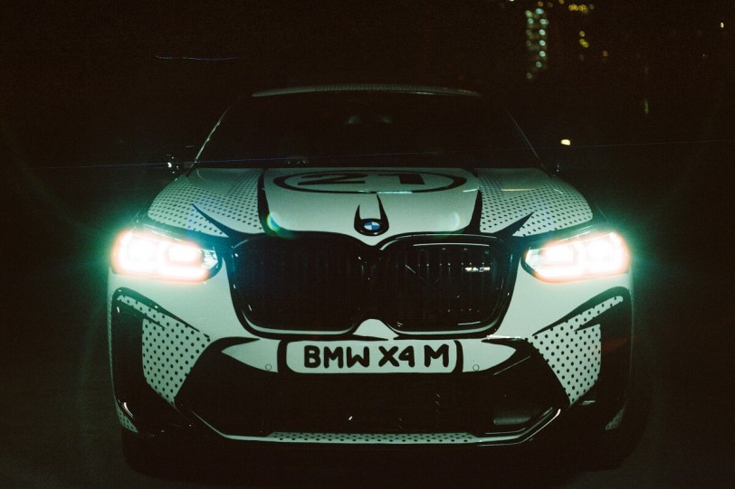 無可挑剔的二維藝術！Joshua Vides創作了獨一無二的BMW X4 M Competition