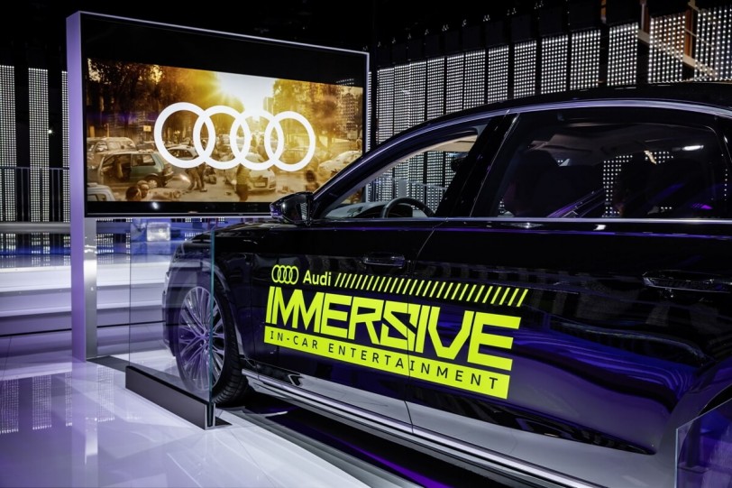 Audi沉浸式車內娛樂將4D電影院帶入車內