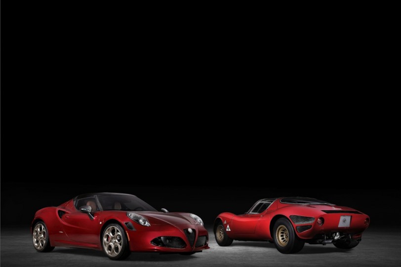 義大利經典終曲  Alfa Romeo限量推出4C Spider 33 Stradale Tributo