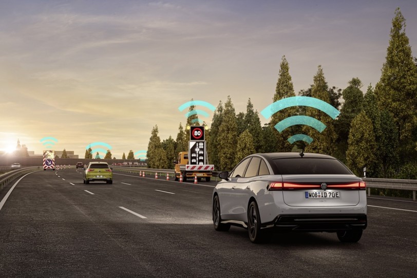 Volkswagen提高道路安全的新里程碑：配置Car2X功能車款已生產超過了200萬輛