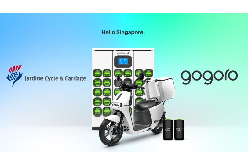 Gogoro 與 Jardine Cycle &amp; Carriage 宣佈  雙方在新加坡建立二輪電動機車和電池交換合作夥伴關係