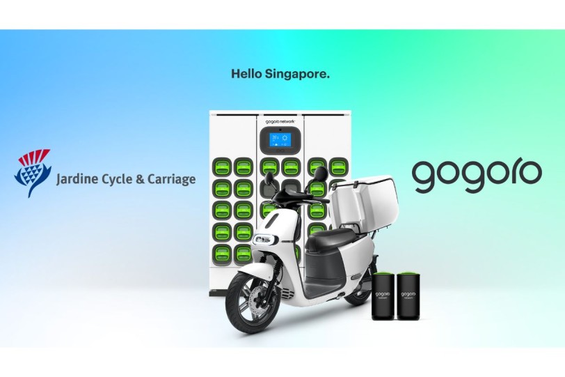 Gogoro 與 Jardine Cycle & Carriage 宣佈 雙方在新加坡建立二輪電動機車和電池交換合作夥伴關係
