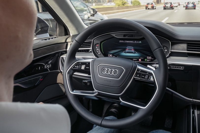 Audi AI塞車自動駕駛技術率先搭載於Audi A8 將現身2017法蘭克福車展