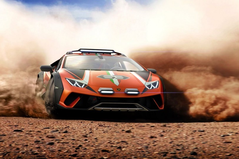 Lamborghini推出越野版「小野牛」Huracán Sterrato Concept
