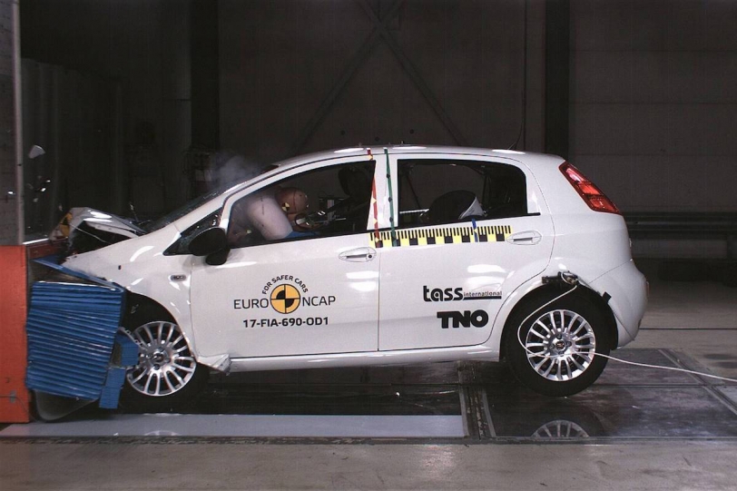 Euro NCAP 年終最後一輪測試出爐，Fiat Punto 吞下史上唯一「零顆星」!