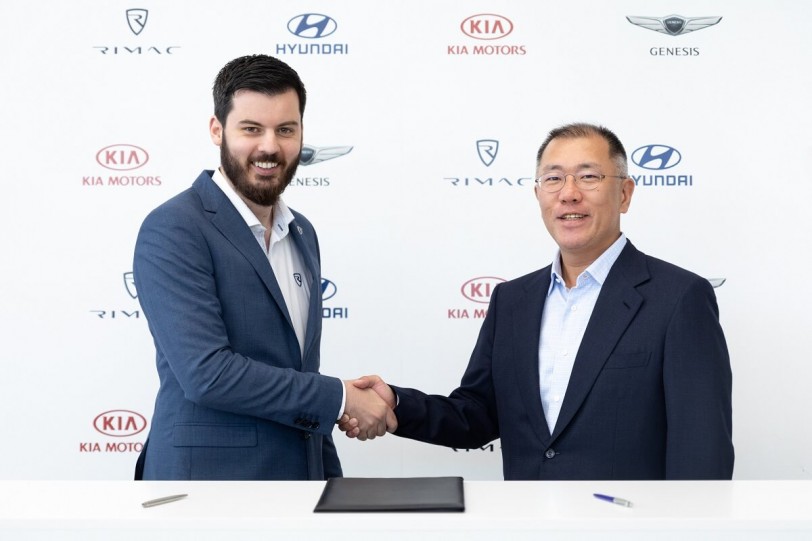 Hyundai Kia汽車集團投資8000萬歐元與Rimac建立技術合作夥伴關係