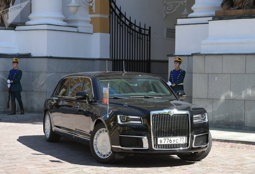 俄羅斯總統新座駕， Aurus Kortezh 現身普丁總統就職大典！
