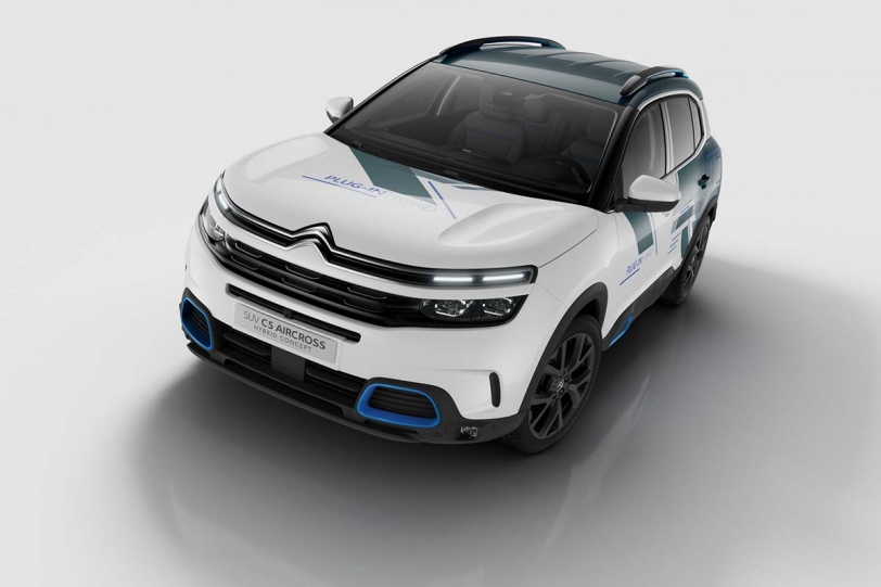 純電續航力達50km， Citroen C5 Aircross Plug-In Hybrid Concept 巴黎車展亮相